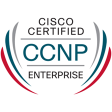 CCNP Enterprise certification badge