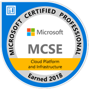 MCSE certification badge