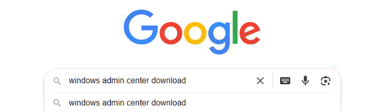 Microsoft Edge browser navigating to aka.ms/WACDownload.