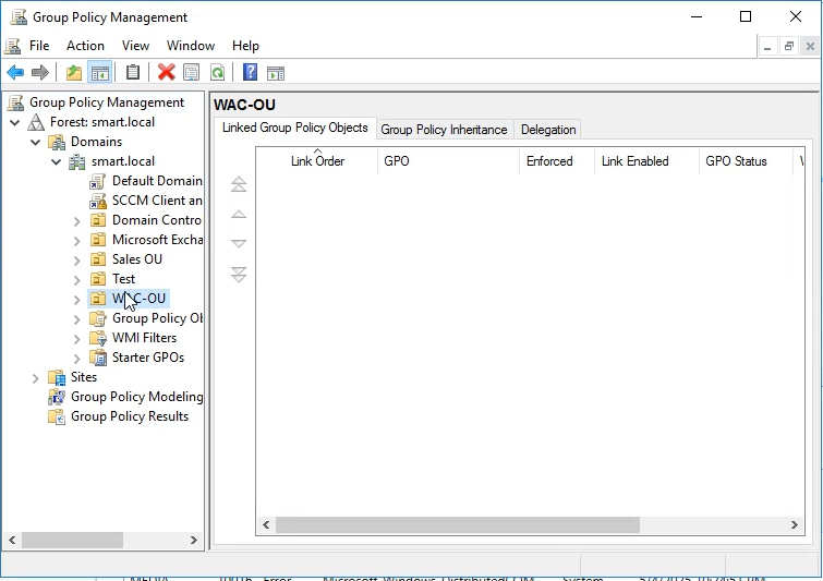 Final post-install verification view confirming the new DC is operational.