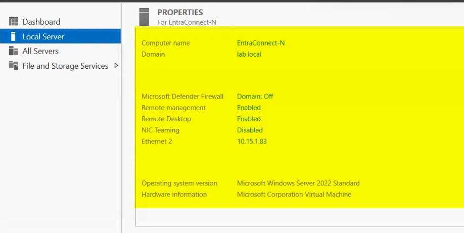 Migration screenshot 2 of 65 from the Entra Connect new-server migration walkthrough showing the wizard, sync service manager, AD console, or admin centre at the corresponding stage of the procedure