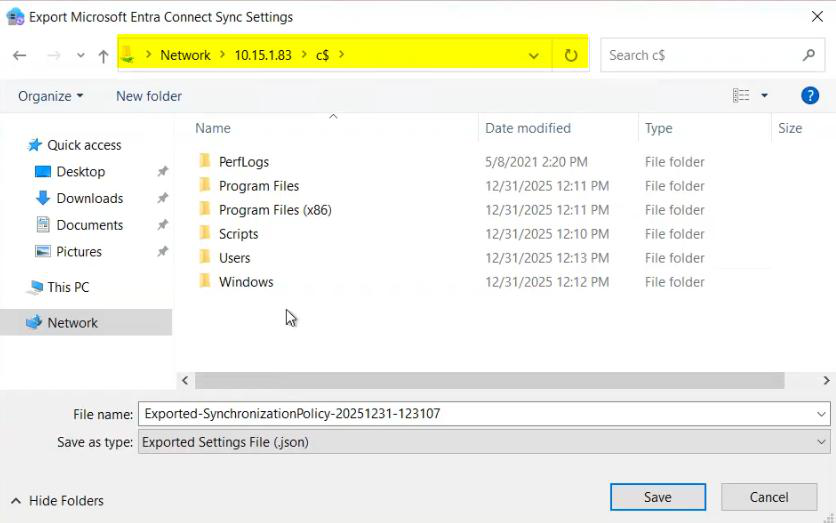 HA setup screenshot 14 of 65 from the Entra Connect High Availability walkthrough showing the wizard, sync service manager, AD console, or admin centre at the corresponding stage