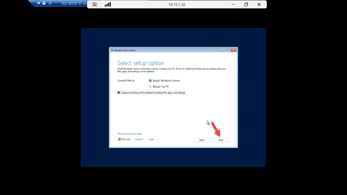 Windows Setup product key entry skipped to use the evaluation edition